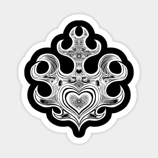 Heart of fire Sticker by ptelling